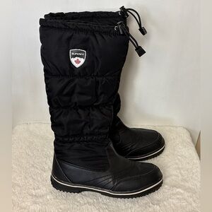 Superfit Canada 🇨🇦 - Alpana Winter boot. Black quilted. Ladies 9
